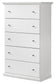 Bostwick Shoals  Panel Bed, Dresser, Mirror, Chest And Nightstand