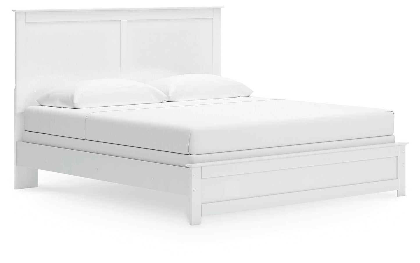 Bostwick Shoals  Panel Bed, Dresser And Mirror