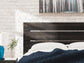 Hollivern  Panel Bed, Dresser, Mirror And Nightstand