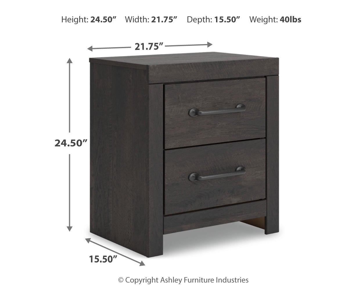 Hollivern  Panel Bed With Storage, Dresser, Mirror And Nightstand