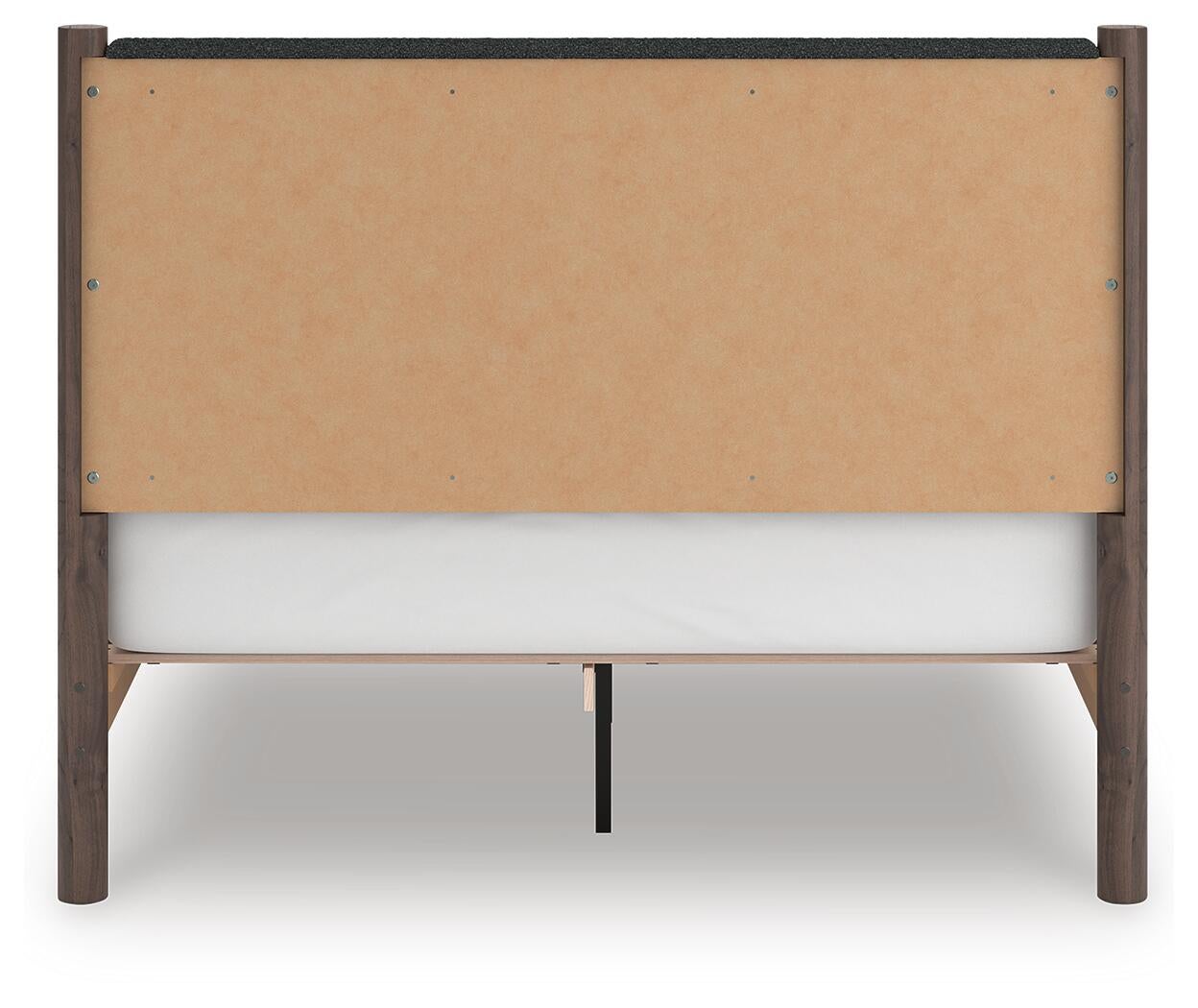 Pamytta  Upholstered Panel Platform Bed, Dresser, Mirror, Chest And Nightstand