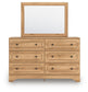 Aleaport  Panel Bed With Mirrored Dresser And Nightstand