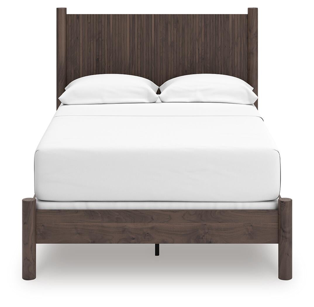 Pamytta  Panel Bed, Dresser, Mirror, Chest And Nightstand
