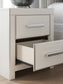 Zuraleus  Upholstered Panel Bed, Dresser, Mirror, Chest And Nightstand