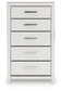 Zuraleus California  Upholstered Bed, Dresser, Mirror, Chest And Nightstand