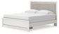 Zuraleus  Upholstered Panel Bed, Dresser, Mirror, Chest And Nightstand