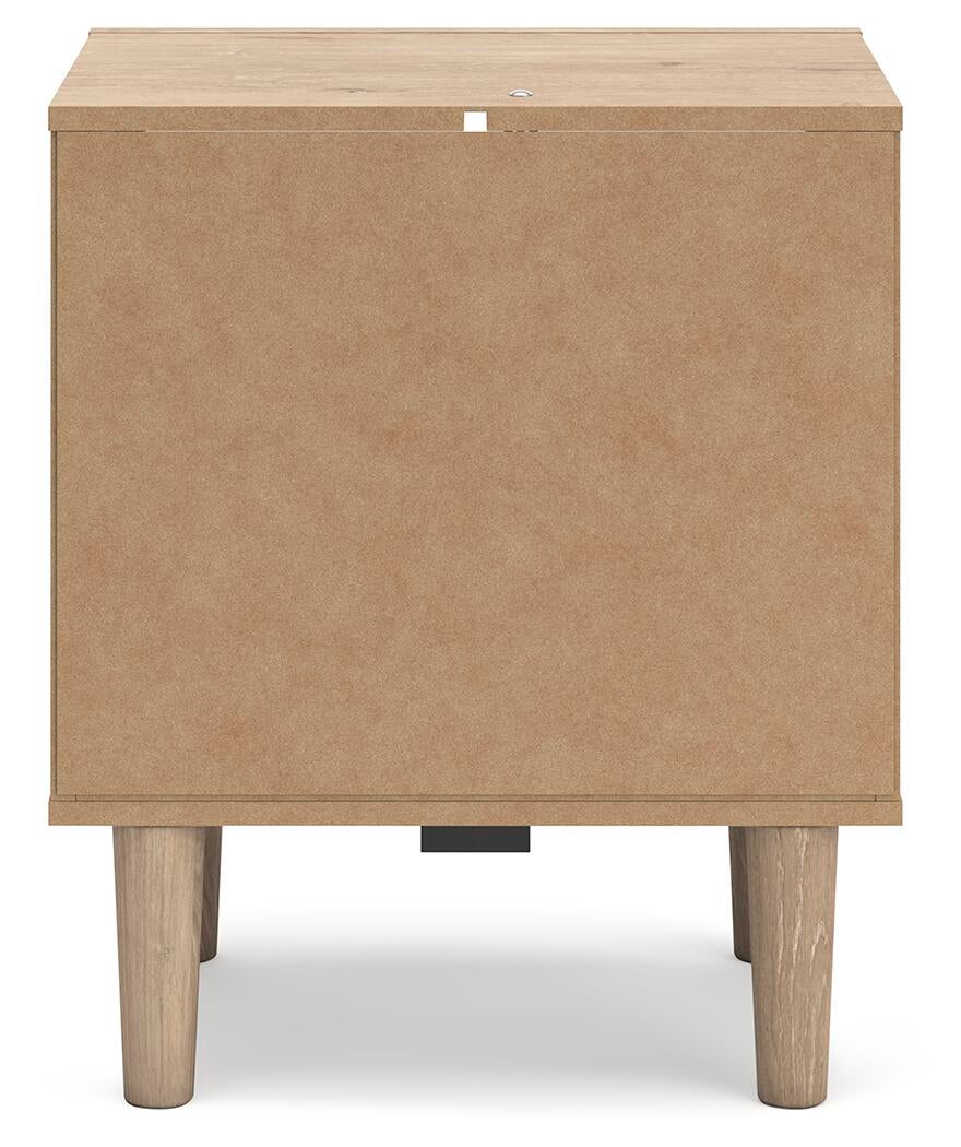 Cielden  Upholstered Bed With Roll Slats, Dresser, Mirror And Nightstand