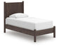 Pamytta  Panel Platform Bed, Dresser, Mirror And Nightstand