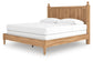 Aleaport  Panel Bed With Mirrored Dresser And Nightstand