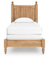 Aleaport  Panel Bed With Mirrored Dresser And Nightstand