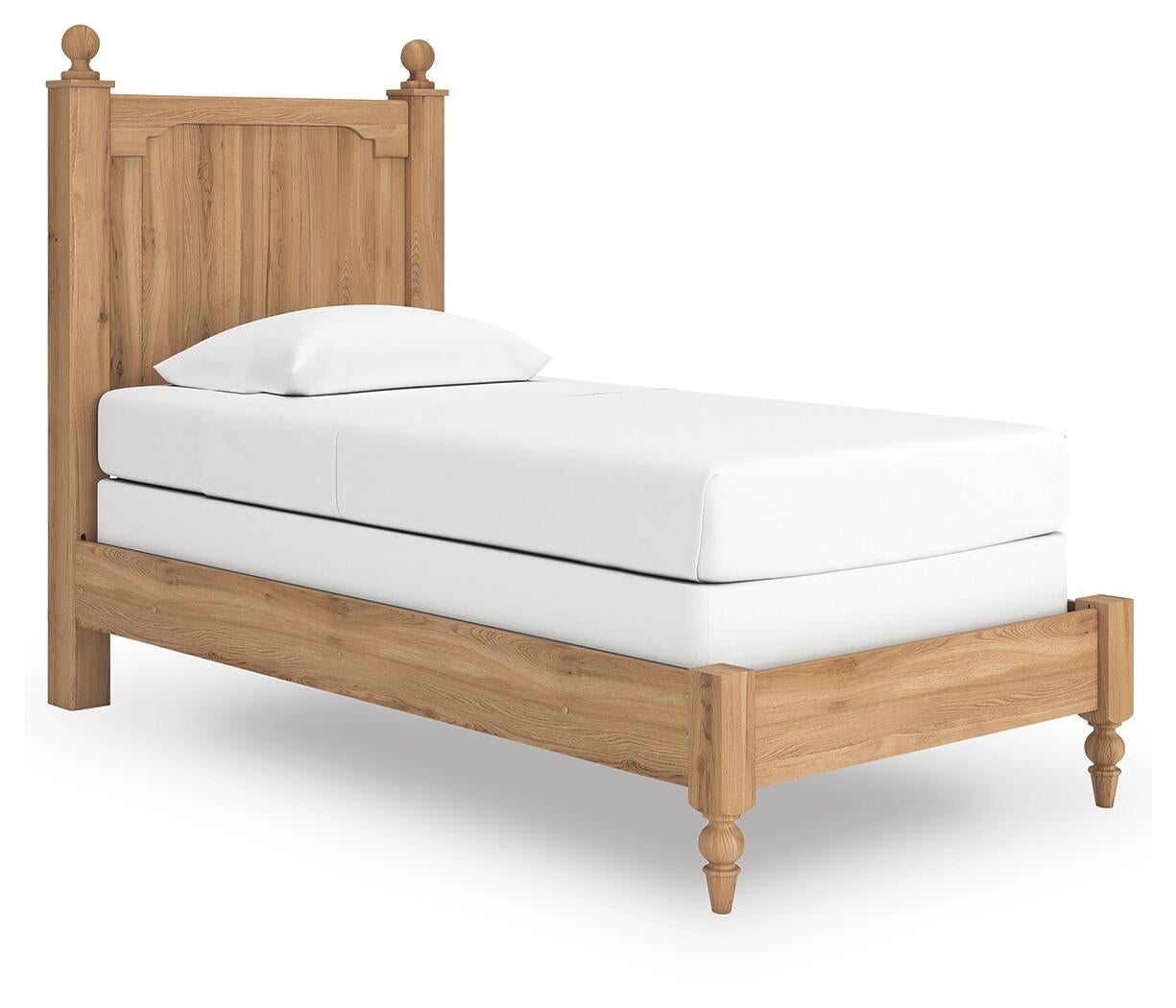 Aleaport  Panel Bed With Mirrored Dresser And Nightstand