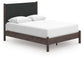 Pamytta  Upholstered Panel Platform Bed, Dresser, Mirror And Nightstand