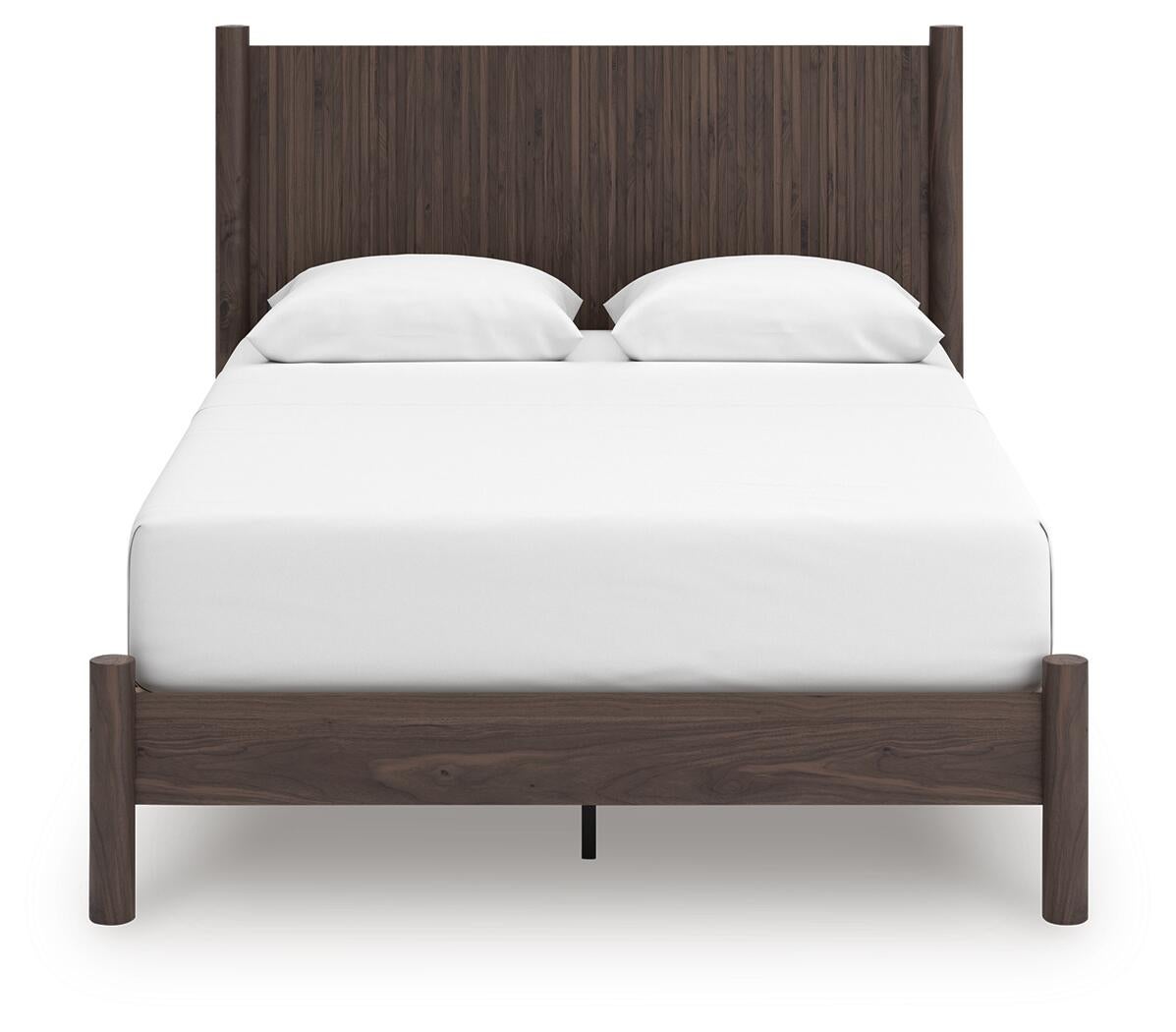Pamytta  Panel Platform Bed, Dresser, Mirror And Nightstand