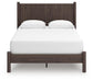 Pamytta  Panel Platform Bed, Dresser, Mirror And Nightstand