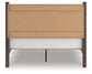 Pamytta  Panel Platform Bed, Dresser, Mirror And Nightstand