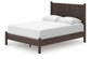 Pamytta  Panel Platform Bed, Dresser And Mirror