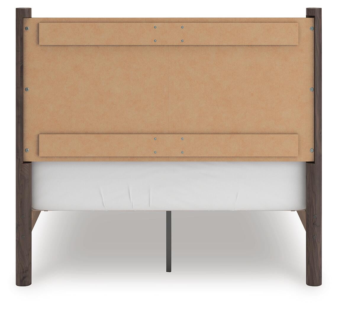 Pamytta  Panel Platform Bed, Dresser, Mirror, Chest And Nightstand
