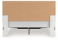 Zuraleus  Upholstered Panel Platform Storage Bed, Dresser And Mirror