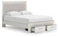 Zuraleus  Upholstered Panel Platform Storage Bed, Dresser, Mirror, Chest And Nightstand