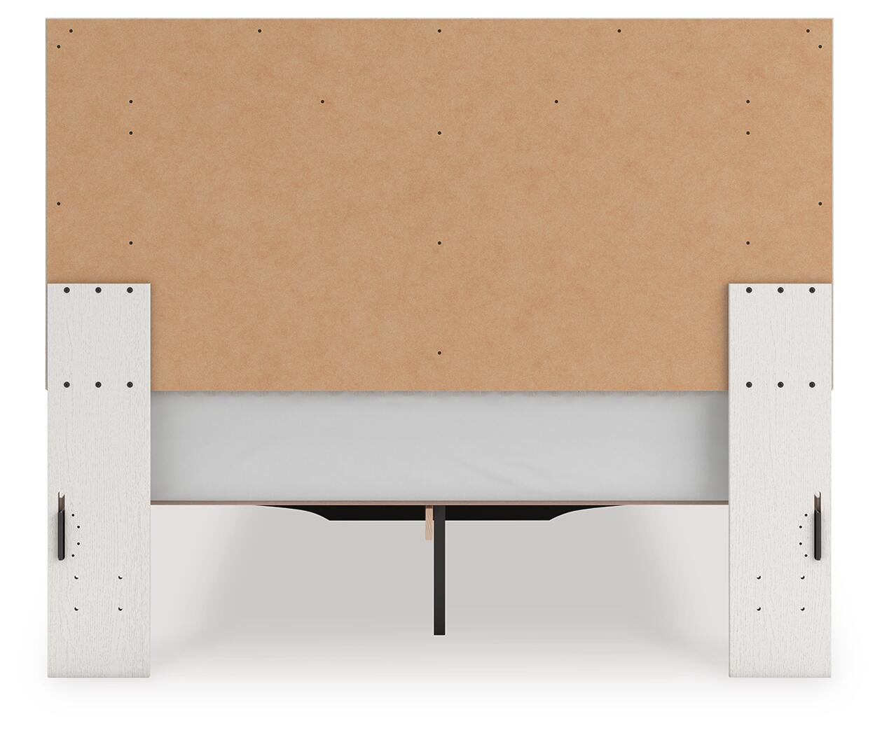 Zuraleus  Upholstered Panel Platform Storage Bed, Dresser, Mirror, Chest And Nightstand