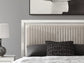 Zuraleus  Upholstered Panel Platform Storage Bed, Dresser, Mirror, Chest And Nightstand