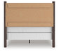 Pamytta  Panel Bed, Dresser, Mirror And Nightstand