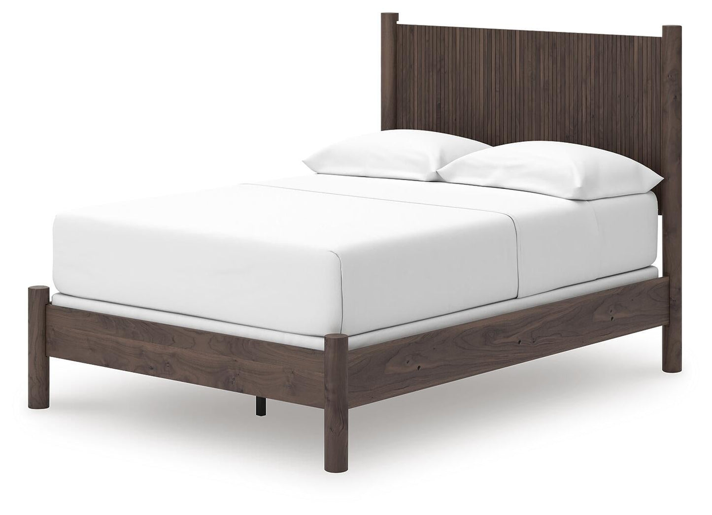 Pamytta  Panel Bed, Dresser, Mirror And Nightstand