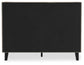 Cielden  Upholstered Bed With Roll Slats, Dresser, Mirror And Nightstand
