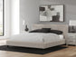 Zuraleus California  Upholstered Bed, Dresser, Mirror And Nightstand