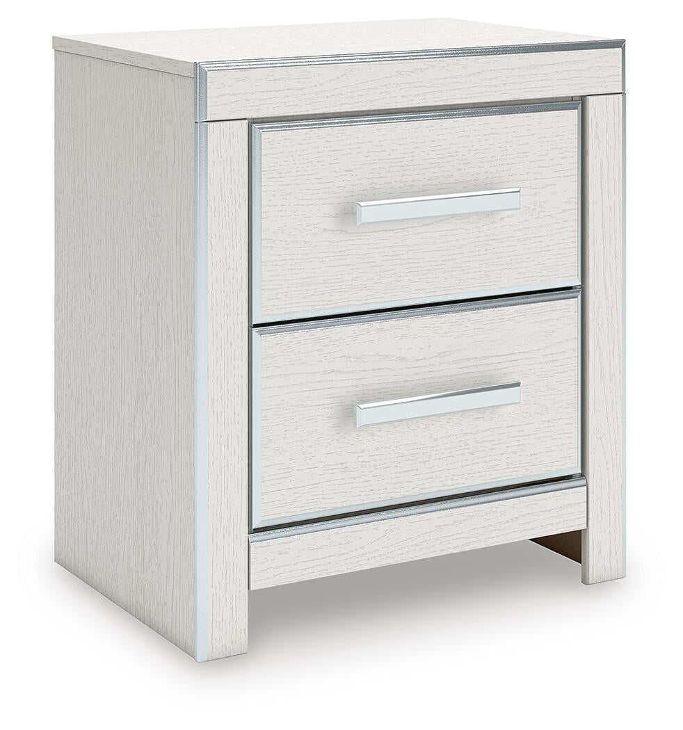 Zuraleus  Upholstered Bed, Dresser, Mirror, Chest And Nightstand