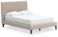 Cielden  Upholstered Bed With Roll Slats, Dresser, Mirror, Chest And Nightstand