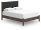Pamytta  Upholstered Panel Bed, Dresser, Mirror, Chest And Nightstand