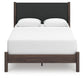 Pamytta  Upholstered Panel Bed, Dresser, Mirror, Chest And Nightstand