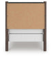 Pamytta  Upholstered Panel Bed, Dresser, Mirror, Chest And Nightstand