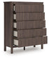 Pamytta  Panel Bed, Dresser, Mirror, Chest And Nightstand