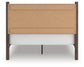 Pamytta  Panel Bed, Dresser, Mirror And Nightstand