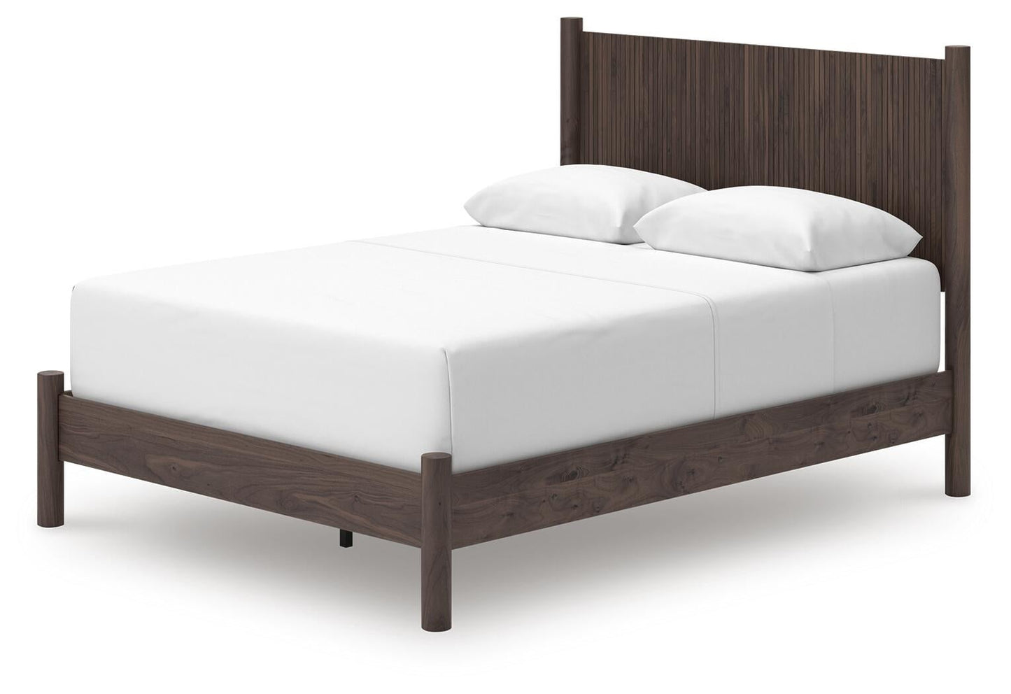 Pamytta  Panel Bed, Dresser, Mirror And Nightstand