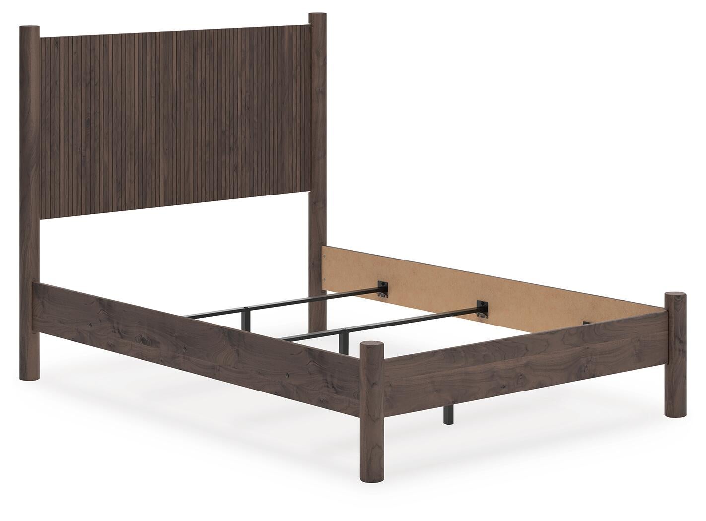Pamytta  Panel Bed, Dresser And Mirror