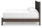 Pamytta  Upholstered Panel Bed, Dresser And Mirror