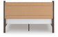 Pamytta  Panel Platform Bed, Dresser And Mirror