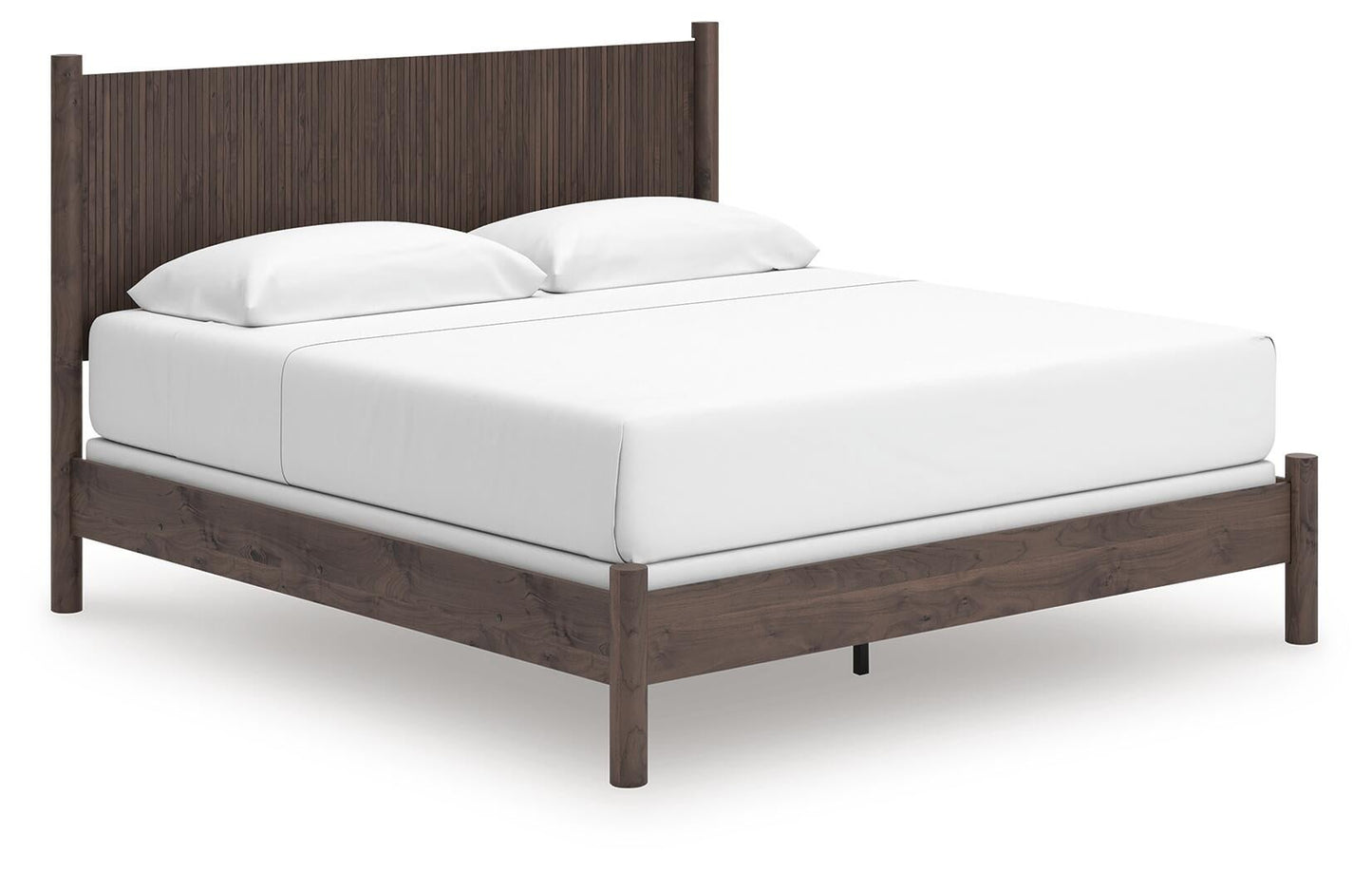 Pamytta  Panel Bed, Dresser, Mirror And Nightstand