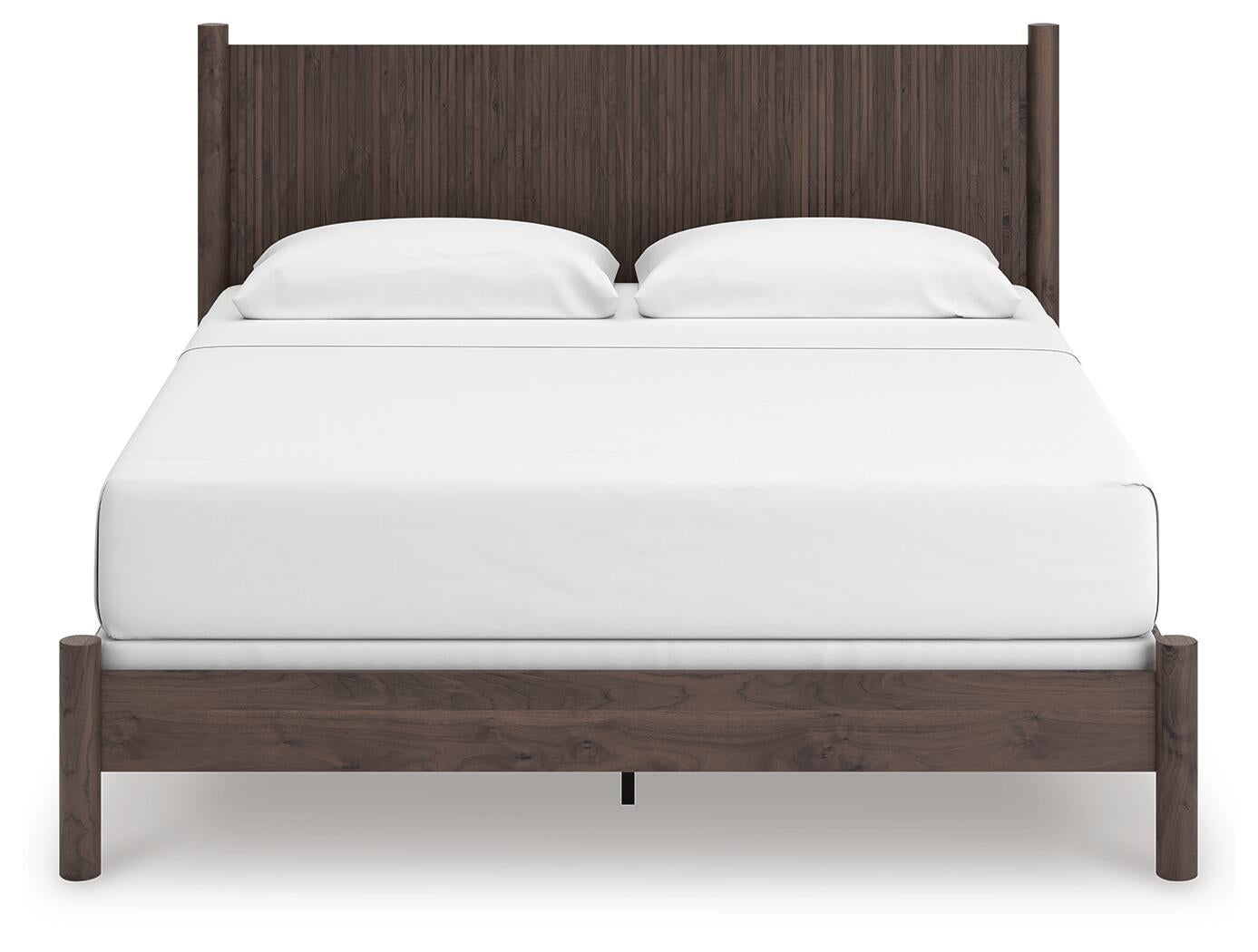 Pamytta  Panel Bed, Dresser, Mirror And Nightstand