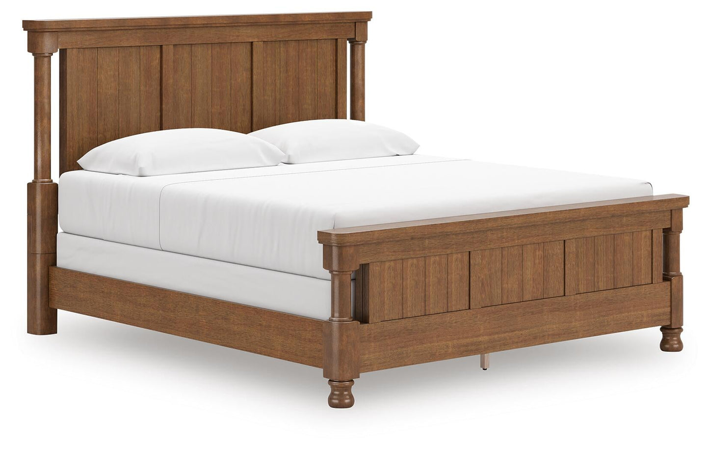 Rowlenstown  Poster Bed With Mirrored Dresser And Nightstand
