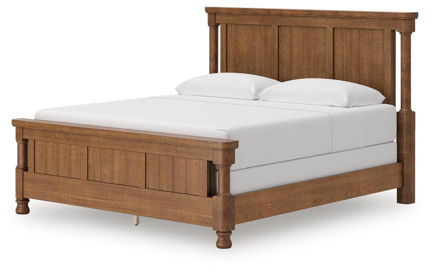 Rowlenstown  Poster Bed With Mirrored Dresser And Nightstand