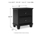 Lanolee California  Panel Storage Bed, Dresser, Mirror And Nightstand