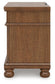 Rowlenstown  Poster Bed With Mirrored Dresser And Nightstand