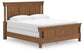 Rowlenstown  Poster Bed With Mirrored Dresser