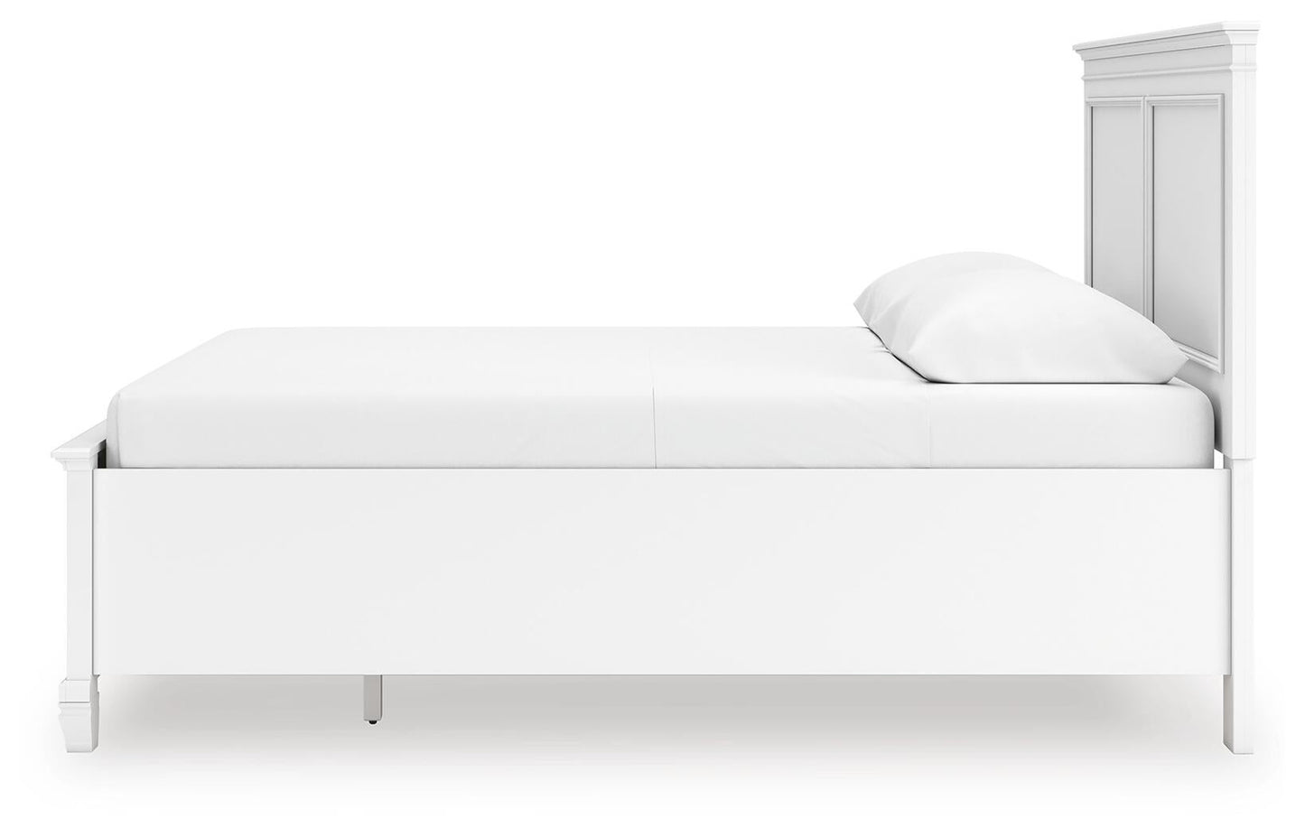 Fortman  Panel Storage Bed With Mirrored Dresser