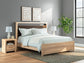 Kinlanni  Upholstered Panel Bed, Dresser, Mirror And Nightstand