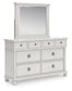 Rowlenstown California  Poster Bed, Dresser And Mirror